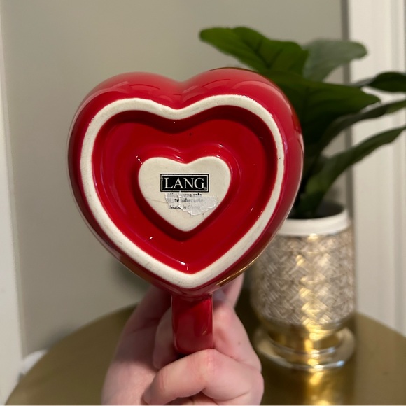 Pink and Red Valentine’s Day Oversized Heart Shaped Mug - Picture 3 of 4